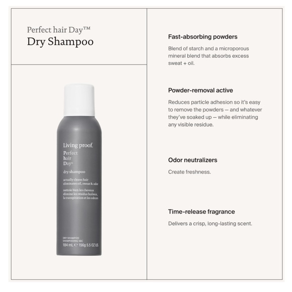 LIVING PROOF Perfect Hair Day Dry Shampoo HAIR KIT - Picture 3 of 16